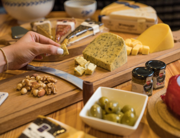 Dutch market selling dutch specialities at Curaçao National Airport