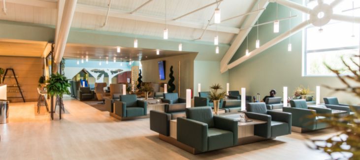 VIP lounge at Curaçao National Airport