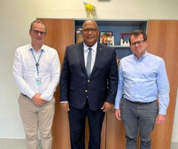 CAP’s new Chairman of the Board and CEO had successful visits with ministers Cooper and Cijntje