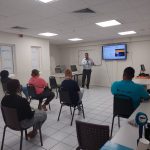 Presentation being given at the Airport Safety & Security Week