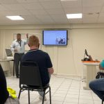 Presentation being given at the Airport Safety & Security Week