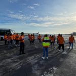 Employees of Curaçao National Airport at the Airport Safety & Security Week